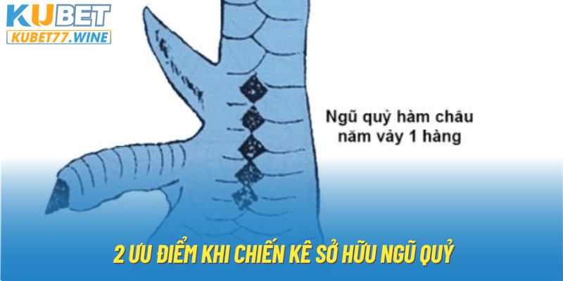 2 ưu điểm khi chiến kê sở hữu ngũ quỷ