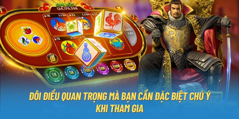 Đôi điều quan trọng mà bạn cần đặc biệt chú ý khi tham gia