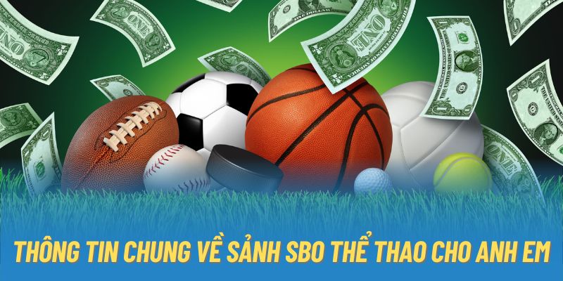 Thông tin chung về sảnh SBO thể thao cho anh em