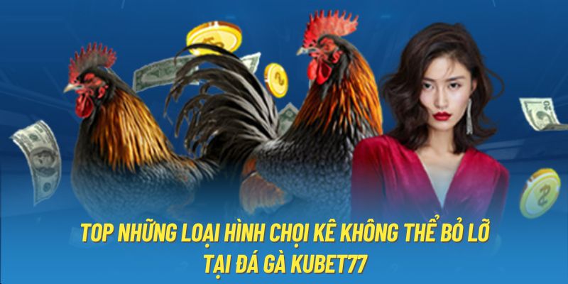 Top những loại hình chọi kê không thể bỏ lỡ tại đá gà Kubet77